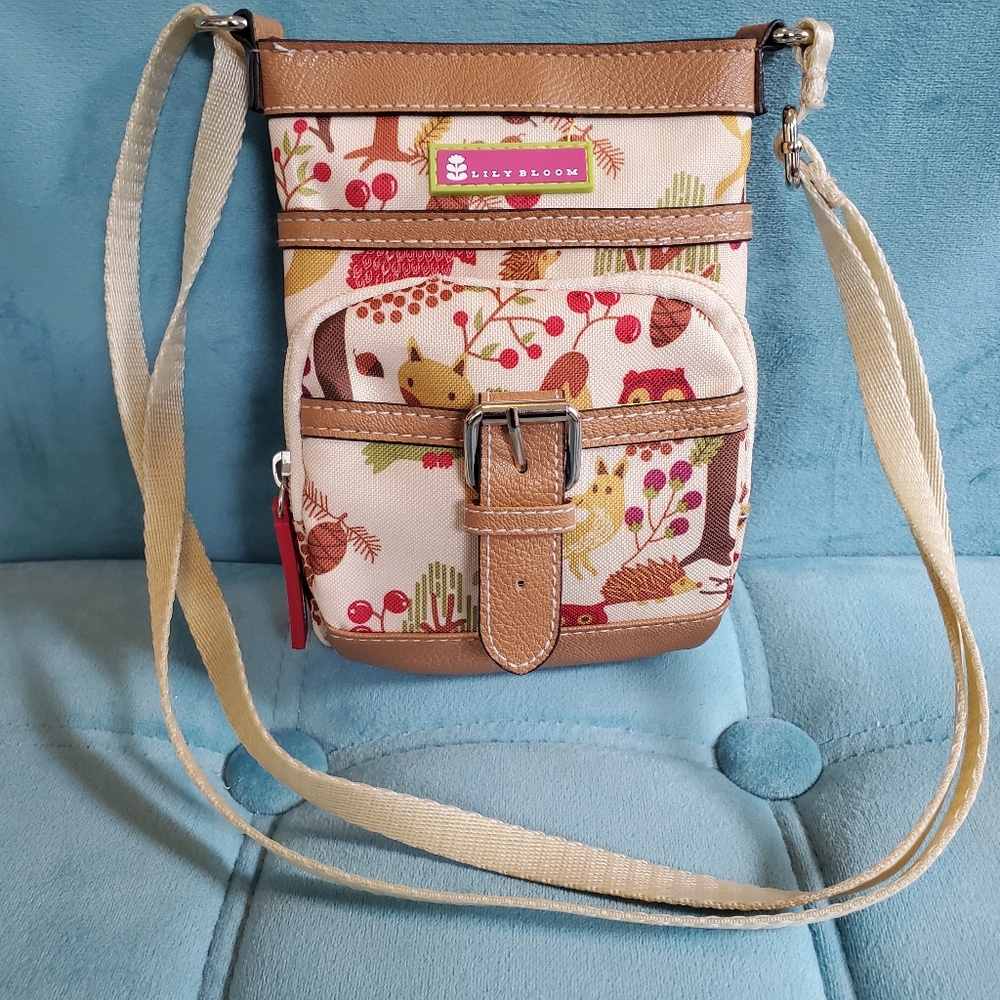 Lily Bloom - "Forest Owl" Mini Crossbody - Whimsical Cottagecore Woodland
